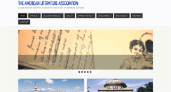 Desktop Screenshot of americanliteratureassociation.org